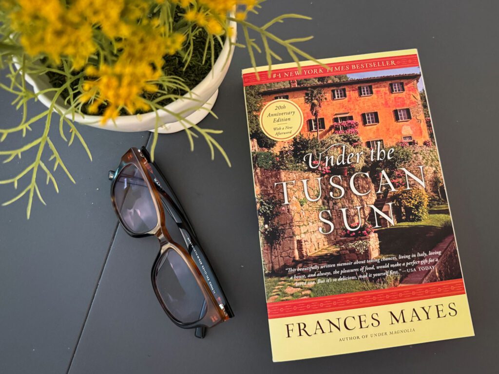 garden themed books Under the Tuscan Sun