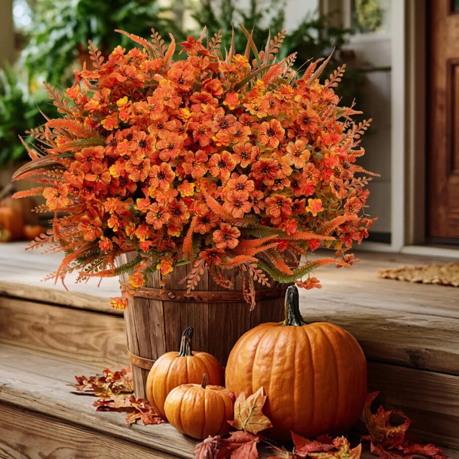 faux flowers