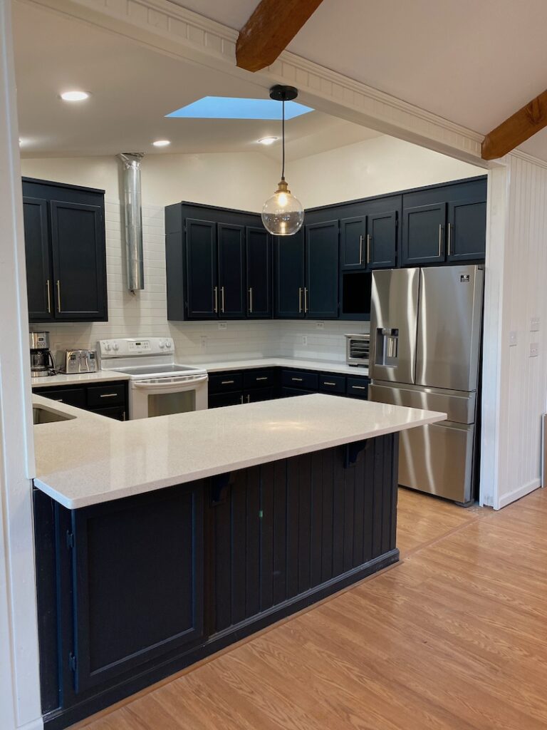 kitchen tile redo white