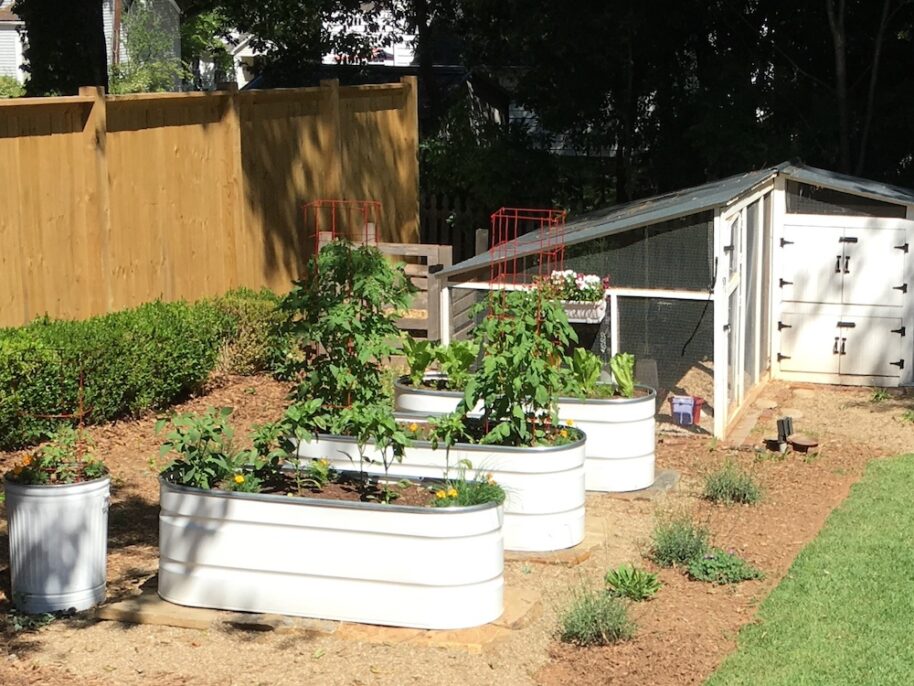 stock tank planters