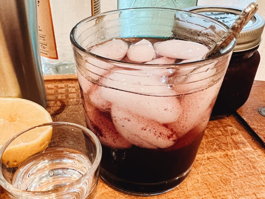 blackberry vodka cocktail