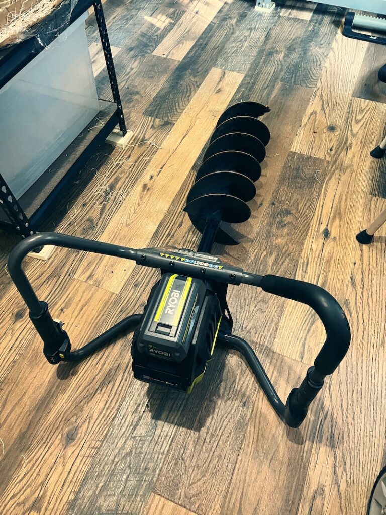 ryobi auger