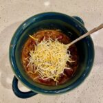 Victoria's beef chili