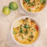 creamy chicken poblano soup