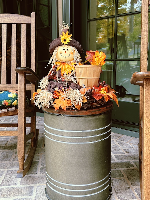 fall decor scarecrow