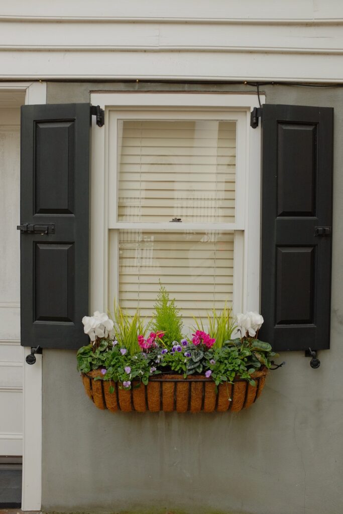 hayrack window box