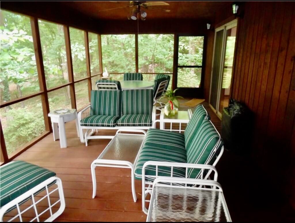 old lake house porch