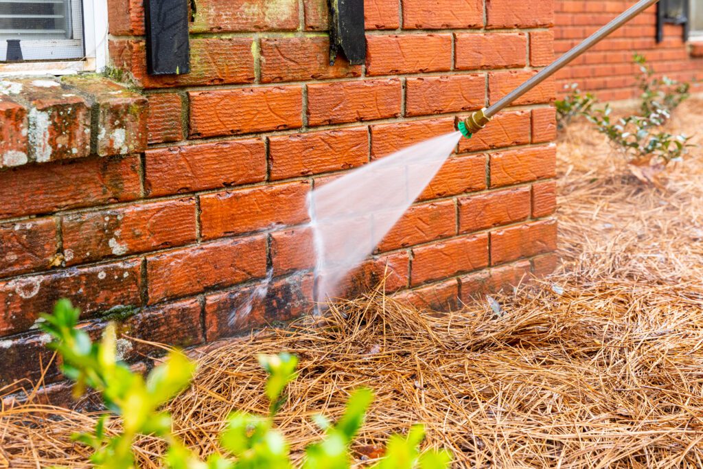 pressure washing