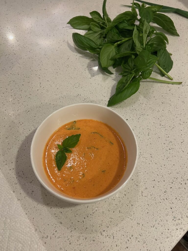 tomato basil bisque