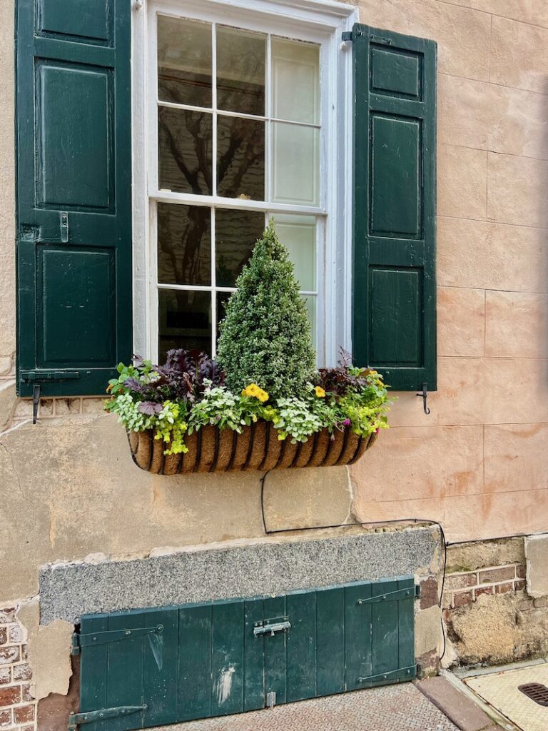 Charleston window box