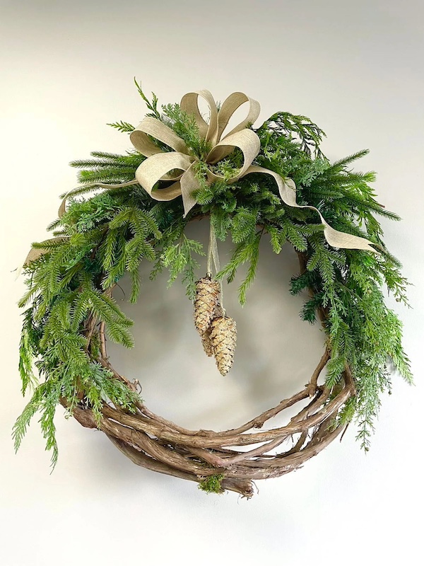 Etsy Christmas wreath
