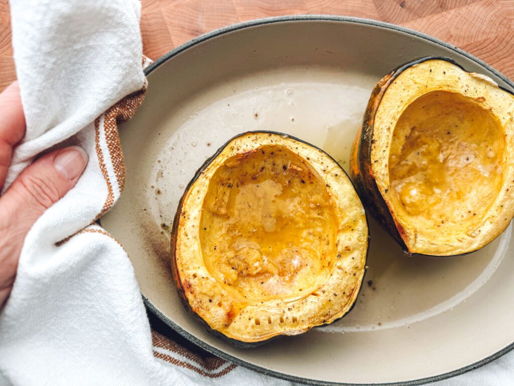 acorn squash roasted
