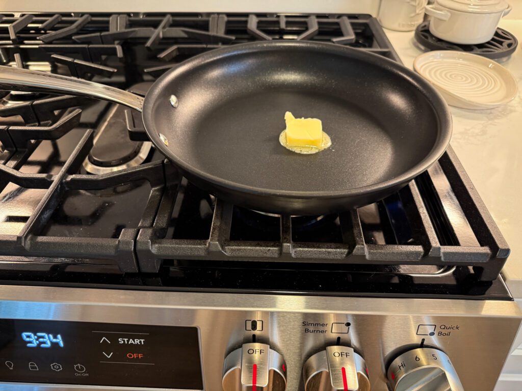 butter melting