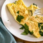 Spinach Feta Omelette