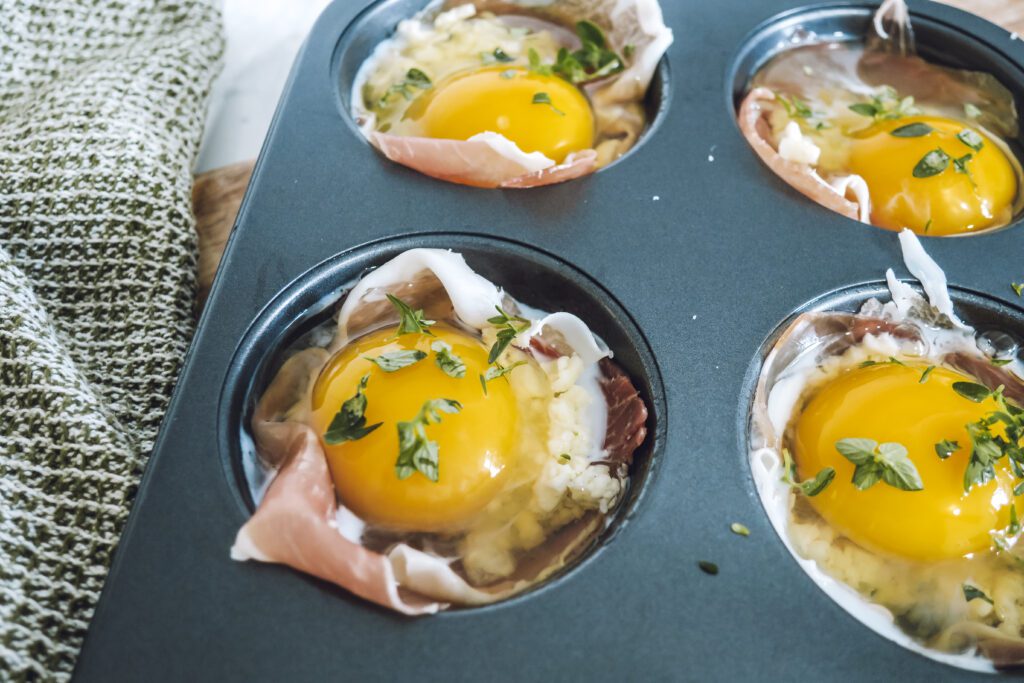 savory egg cups prep 