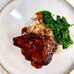 filet mignon plated