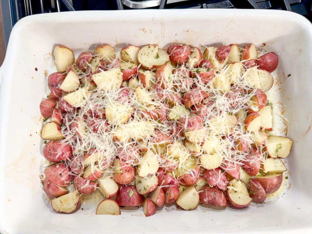 roasted baby red potatoes