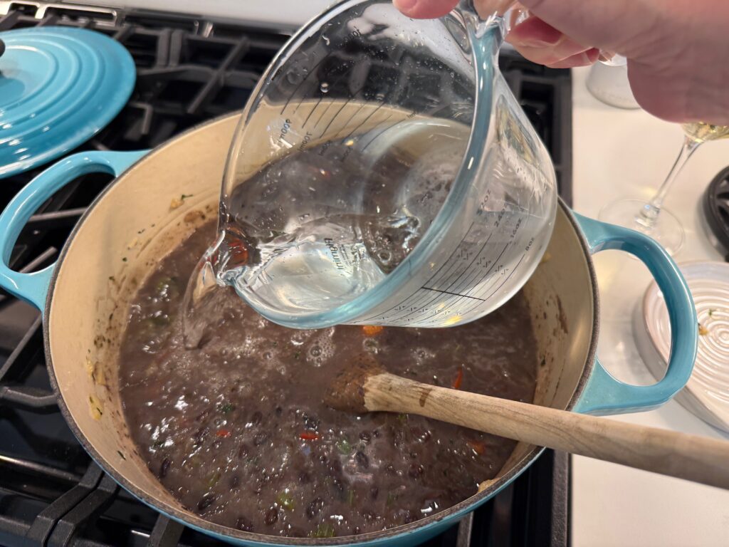 ham and black bean soup