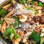 steak arugula pasta