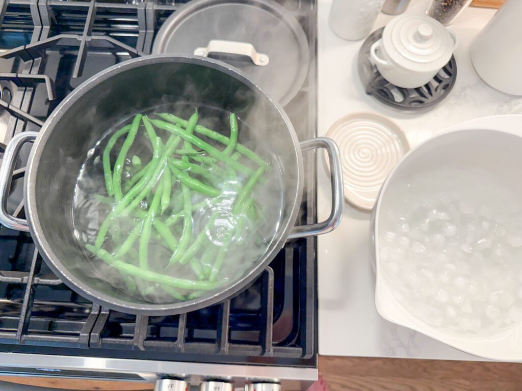 Jade Bush Green Beans blanche