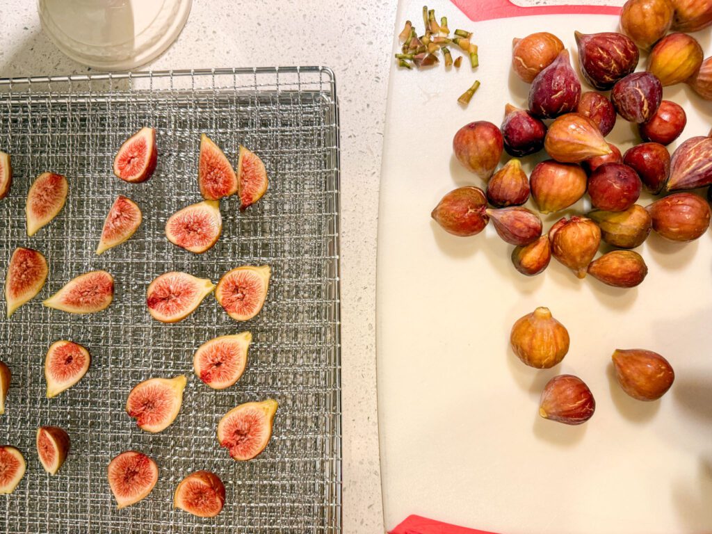 dehydrating figs