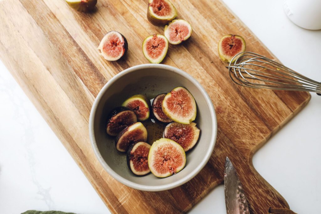 air fryer figswith honey